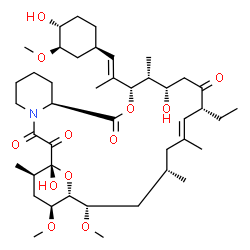ChemSpider 2D Image | Ascomycin | C43H69NO12