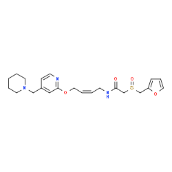 ChemSpider 2D Image | lafutidine | C22H29N3O4S
