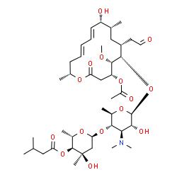 ChemSpider 2D Image | Josamycin | C42H69NO15