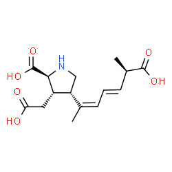 ChemSpider 2D Image | Domoic acid | C15H21NO6