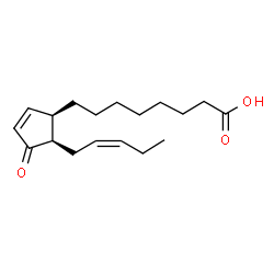 ChemSpider 2D Image | (9R,13R)-12-oxophytodienoic acid | C18H28O3