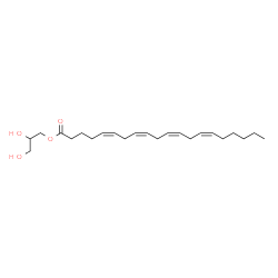ChemSpider 2D Image | 1-MONOARACHIDIN | C23H38O4