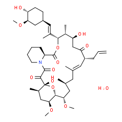 ChemSpider 2D Image | Tacrolimus | C44H71NO13