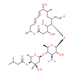 ChemSpider 2D Image | Kitasamycin | C40H67NO14
