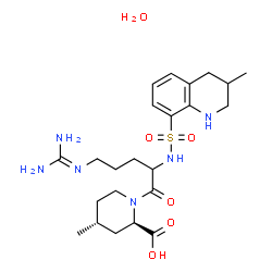 ChemSpider 2D Image | Argatroban monohydrate | C23H38N6O6S