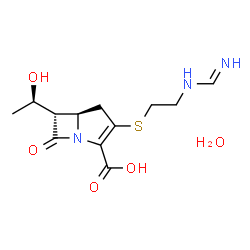 ChemSpider 2D Image | Imipenem hydrate | C12H19N3O5S