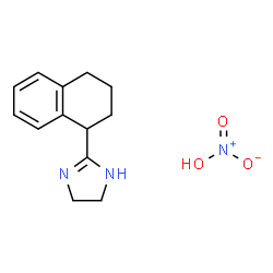 ChemSpider 2D Image | Tetrahydrozoline nitrate | C13H17N3O3