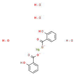 ChemSpider 2D Image | Bis(salicylato)magnesium Tetrahydrate | C14H18MgO10