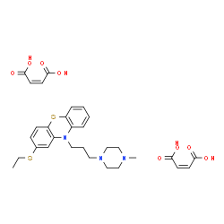 ChemSpider 2D Image | thiethylperazine maleate | C30H37N3O8S2