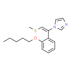 ChemSpider 2D Image | Neticonazole | C17H22N2OS