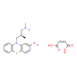 ChemSpider 2D Image | Levomepromazine maleate | C23H28N2O5S