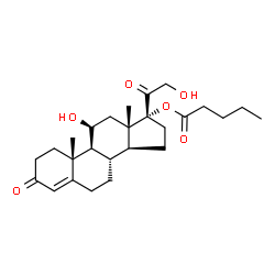 ChemSpider 2D Image | Hydrocortisone Valerate | C26H38O6