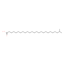 ChemSpider 2D Image | 24-Methylpentacosanoic acid | C26H52O2