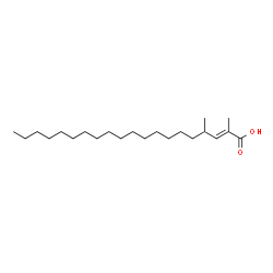 ChemSpider 2D Image | 2,4-dimethyl-2-eicosenoic acid | C22H42O2