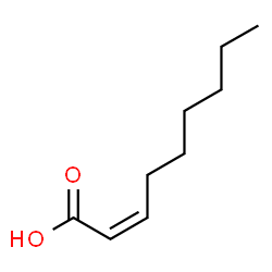 ChemSpider 2D Image | (2Z)-2-Nonenoic acid | C9H16O2