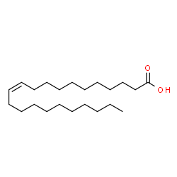 ChemSpider 2D Image | cetoleic acid | C22H42O2