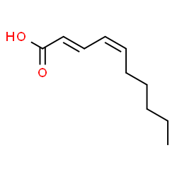 ChemSpider 2D Image | Stillingic acid | C10H16O2