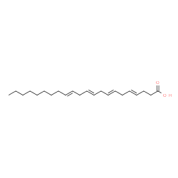 ChemSpider 2D Image | (4E,7E,10E,13E)-4,7,10,13-Docosatetraenoic acid | C22H36O2