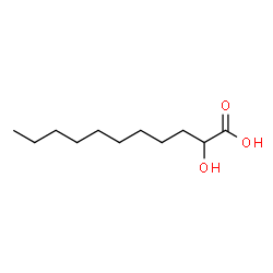 ChemSpider 2D Image | 2-Hydroxyundecanoic acid | C11H22O3