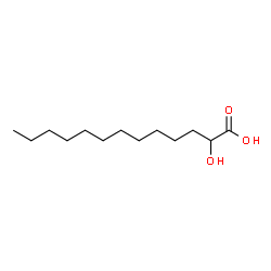 ChemSpider 2D Image | 2-Hydroxytridecanoic acid | C13H26O3