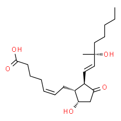 ChemSpider 2D Image | 15(R)-15-methyl-PGD2 | C21H34O5