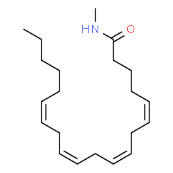 ChemSpider 2D Image | Arachidonoyl-N-methyl amide | C21H35NO