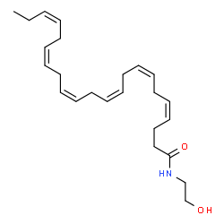 ChemSpider 2D Image | Synaptamide | C24H37NO2