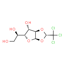 ChemSpider 2D Image | ?-Chloralose | C8H11Cl3O6