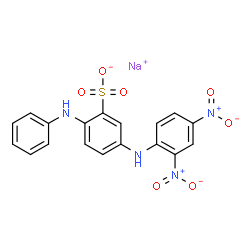 ChemSpider 2D Image | acid orange 3 | C18H13N4NaO7S