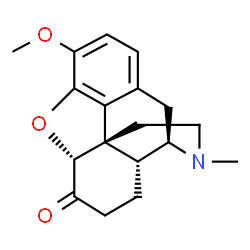 ChemSpider 2D Image | Hydrocodone | C18H21NO3