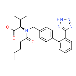 ChemSpider 2D Image | D-Valsartan | C24H29N5O3