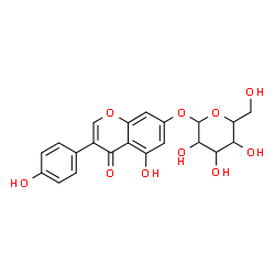 ChemSpider 2D Image | 5-Hydroxy-3-(4-hydroxyphenyl)-4-oxo-4H-chromen-7-yl hexopyranoside | C21H20O10
