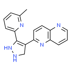 ChemSpider 2D Image | NAPHTHYRIDINE INHIBITOR | C17H15N5