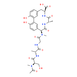ChemSpider 2D Image | Arylomycin A2 | C32H40N6O11
