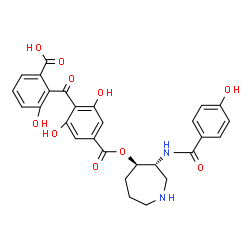 ChemSpider 2D Image | balanol | C28H26N2O10