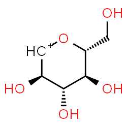 ChemSpider 2D Image | (3S,4R,5S,6R)-3,4,5-Trihydroxy-6-(hydroxymethyl)tetrahydro-2H-pyran-2-ylium | C6H11O5