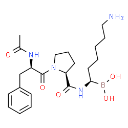ChemSpider 2D Image | AC-(D)PHE-PRO-BOROHOMOLYS-OH | C22H35BN4O5