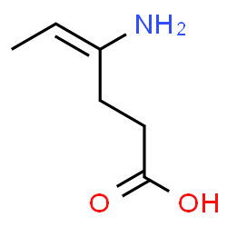 ChemSpider 2D Image | (4E)-4-Amino-4-hexenoic acid | C6H11NO2