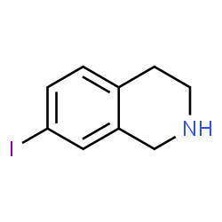 ChemSpider 2D Image | 1,2,3,4-Tetrahydro-7-iodoisoquinoline | C9H10IN