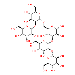 ChemSpider 2D Image | alpha-D-Manp-(1->2)-alpha-D-Manp-(1->3)-[alpha-D-Manp-(1->2)-alpha-D-Manp-(1->6)]-alpha-D-Manp | C30H52O26