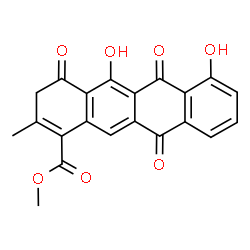 ChemSpider 2D Image | NOGALAVIKETONE | C21H14O7