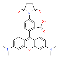ChemSpider 2D Image | Tetramethylrhodamine-5-maleimide | C28H25N3O5