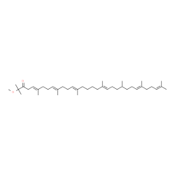 ChemSpider 2D Image | (4E,8E,12E,12'E)-1-Methoxy-4,5-didehydro-1,2,5,6,7,7',8',9',10,10',11,11',14,14',15,15'-hexadecahydro-psi,psi-caroten-2-one | C41H70O2