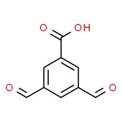 ChemSpider 2D Image | 3,5-Diformylbenzoic acid | C9H6O4