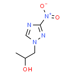 ChemSpider 2D Image | 1-(3-Nitro-1H-1,2,4-triazol-1-yl)-2-propanol | C5H8N4O3