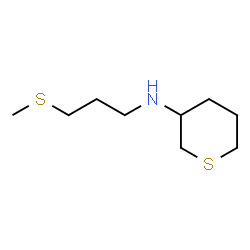 ChemSpider 2D Image | N-[3-(Methylsulfanyl)propyl]tetrahydro-2H-thiopyran-3-amine | C9H19NS2