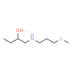 ChemSpider 2D Image | 1-{[3-(Methylsulfanyl)propyl]amino}-2-butanol | C8H19NOS