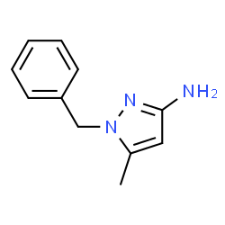 ChemSpider 2D Image | 1-benzyl-5-methylpyrazol-3-amine | C11H13N3
