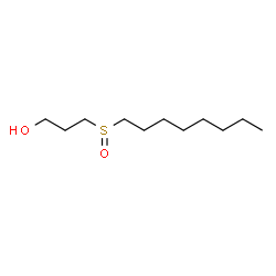ChemSpider 2D Image | 3-(Octylsulfinyl)-1-propanol | C11H24O2S