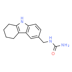 ChemSpider 2D Image | [(2,3,4,9-tetrahydro-1H-carbazol-6-yl)methyl]urea | C14H17N3O